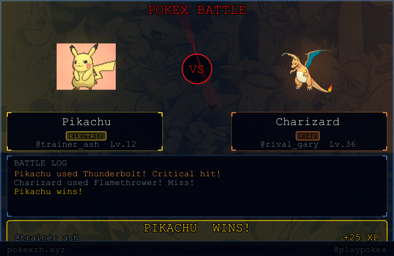 Battle card