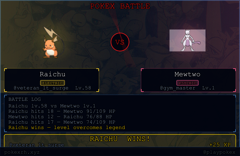 High-level wager battle